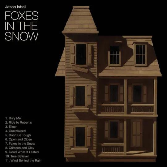 foxes in the snow